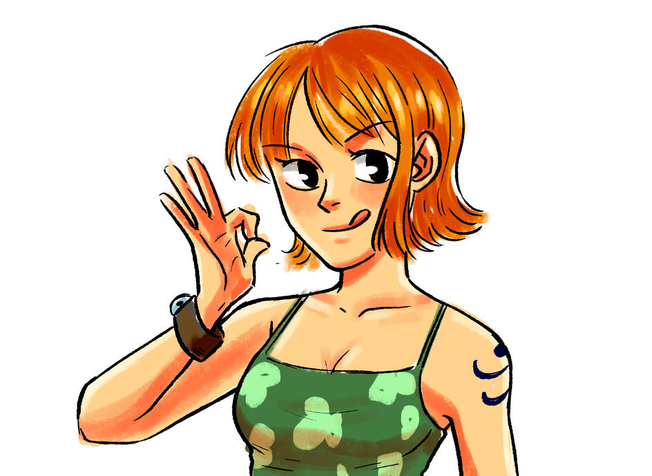 One Piece Fanart - Nami