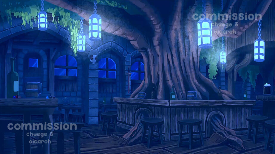 Commission for @TwistedPintTavern on YouTube✏️co-produced with Oicaroh