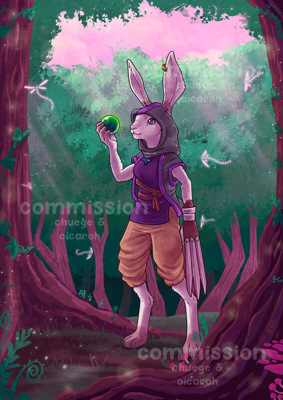 Character design commission ✏️co-produced with Oicaroh