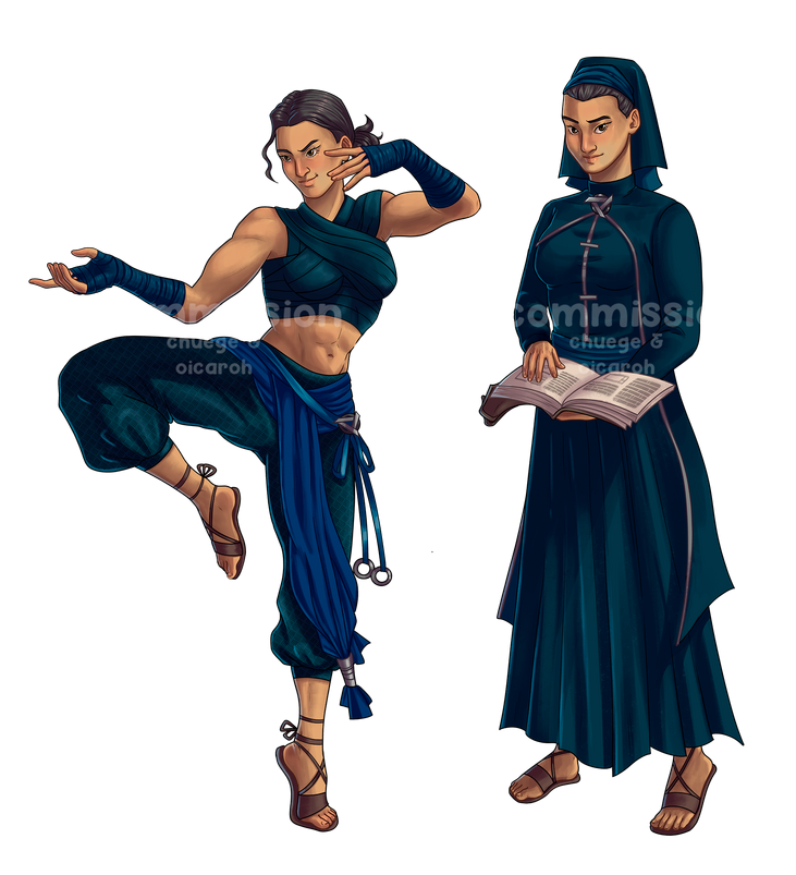 Character design commission ✏️co-produced with Oicaroh