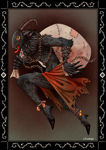 Character Design Challenge - Krampus