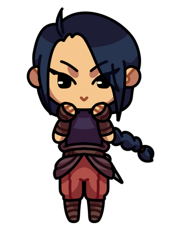 Anima Beyond Fantasy character design - Kano