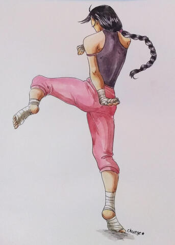 Anima Beyond Fantasy character design - Kano