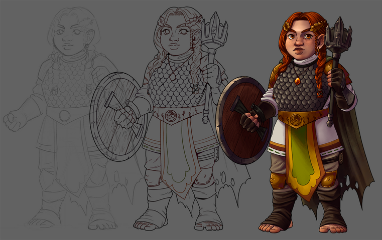 D&D character design - Euphemia
